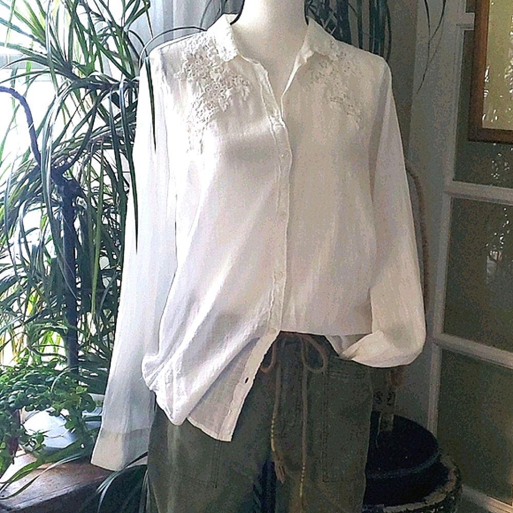 A&F Boho Button Down - image 1